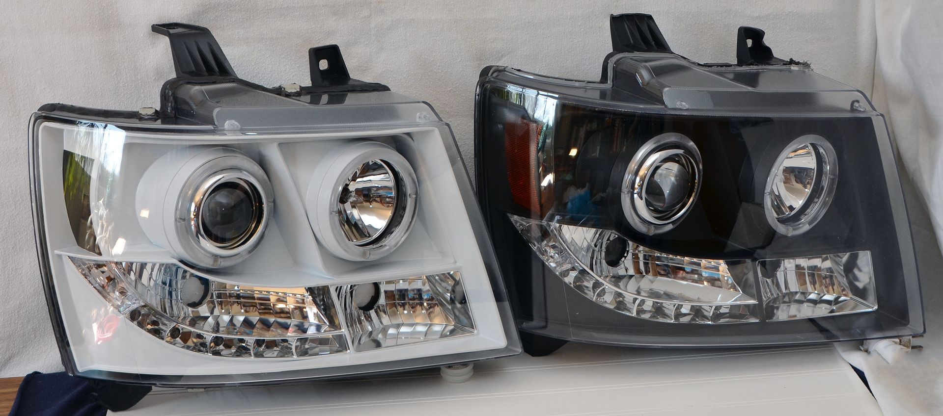 Any new headlight designs to look like the new models? - 1999-2013